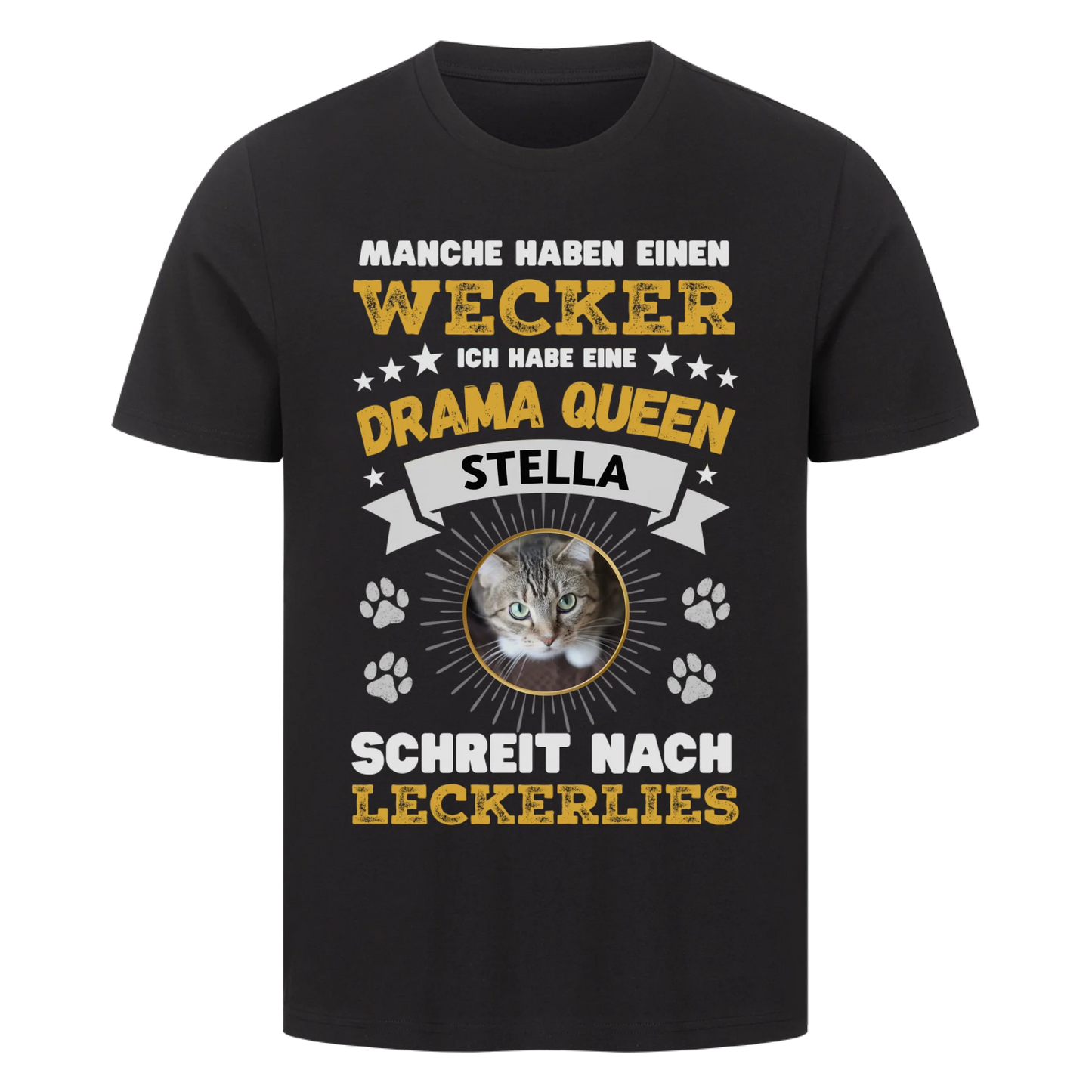 Drama Queen schreit nach Leckerlies-Basic Shirt