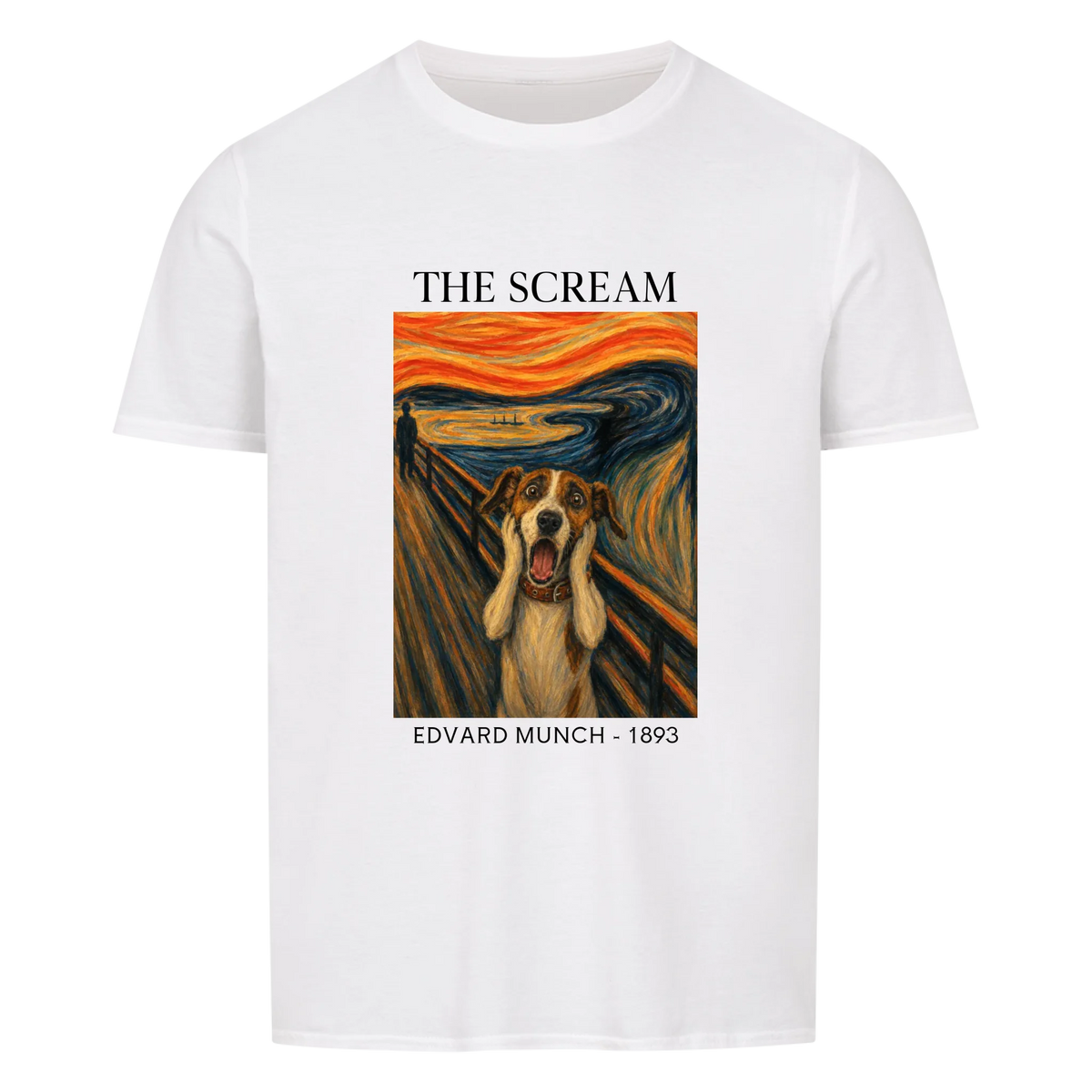 The Scream Dog Personalized T-Shirt
