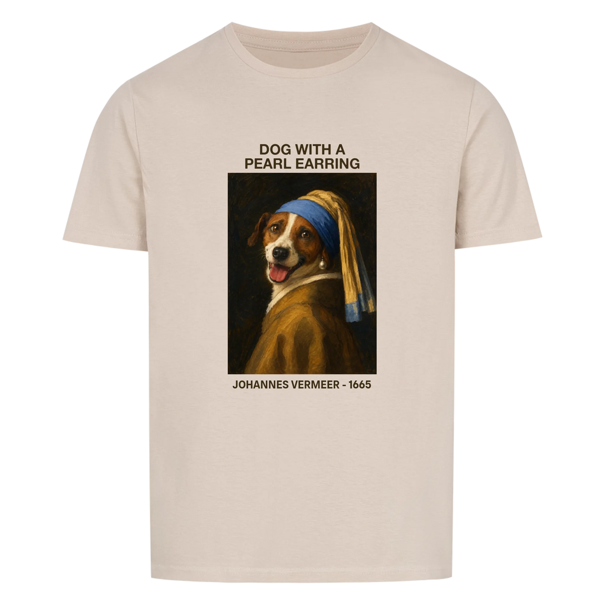 Dog With A Pearl Earring Personalized T-Shirt