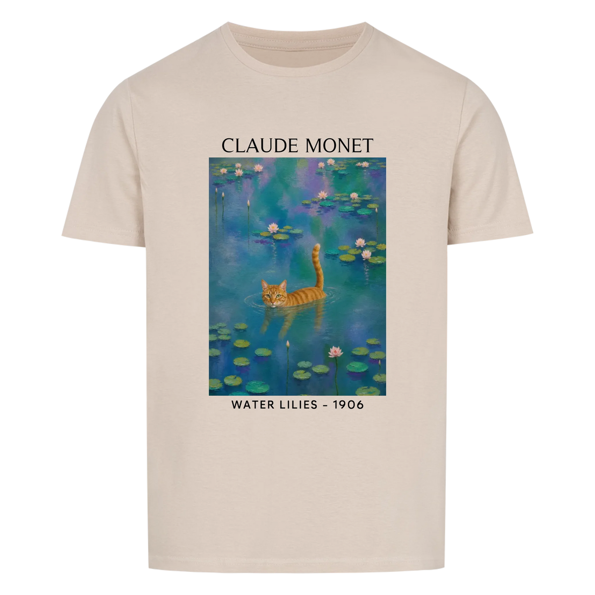 Personalisierte Seerosen-T-Shirt