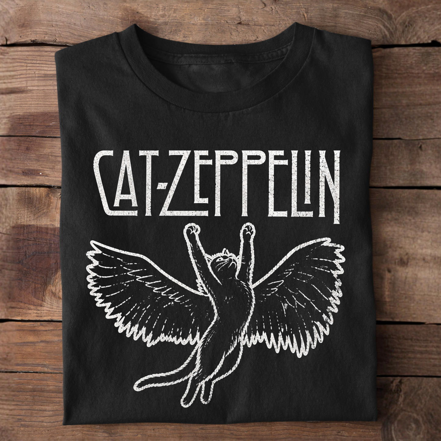 Cat Zeppelin Basic Shirt Unisex