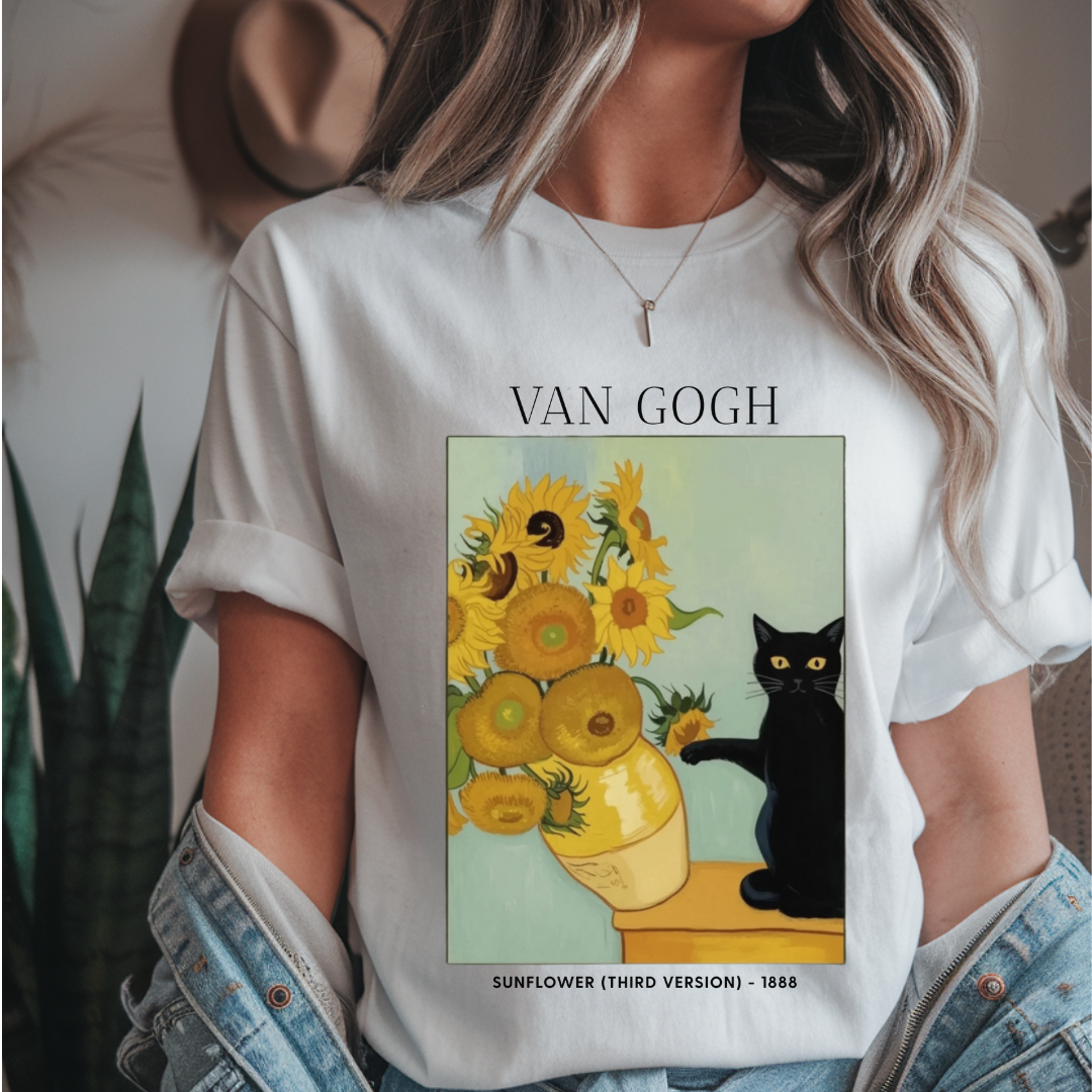 Van Gogh Sunflower Premium T-Shirt