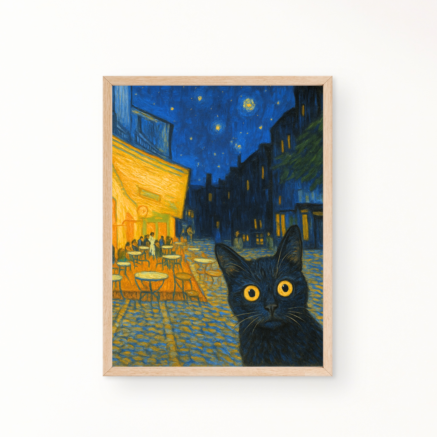 Van Gogh Cafeterrasse Poster 3:4 - Ungerahmt