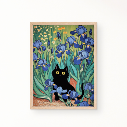 Schwertlilien Van Gogh Poster 3:4 - Ungerahmt