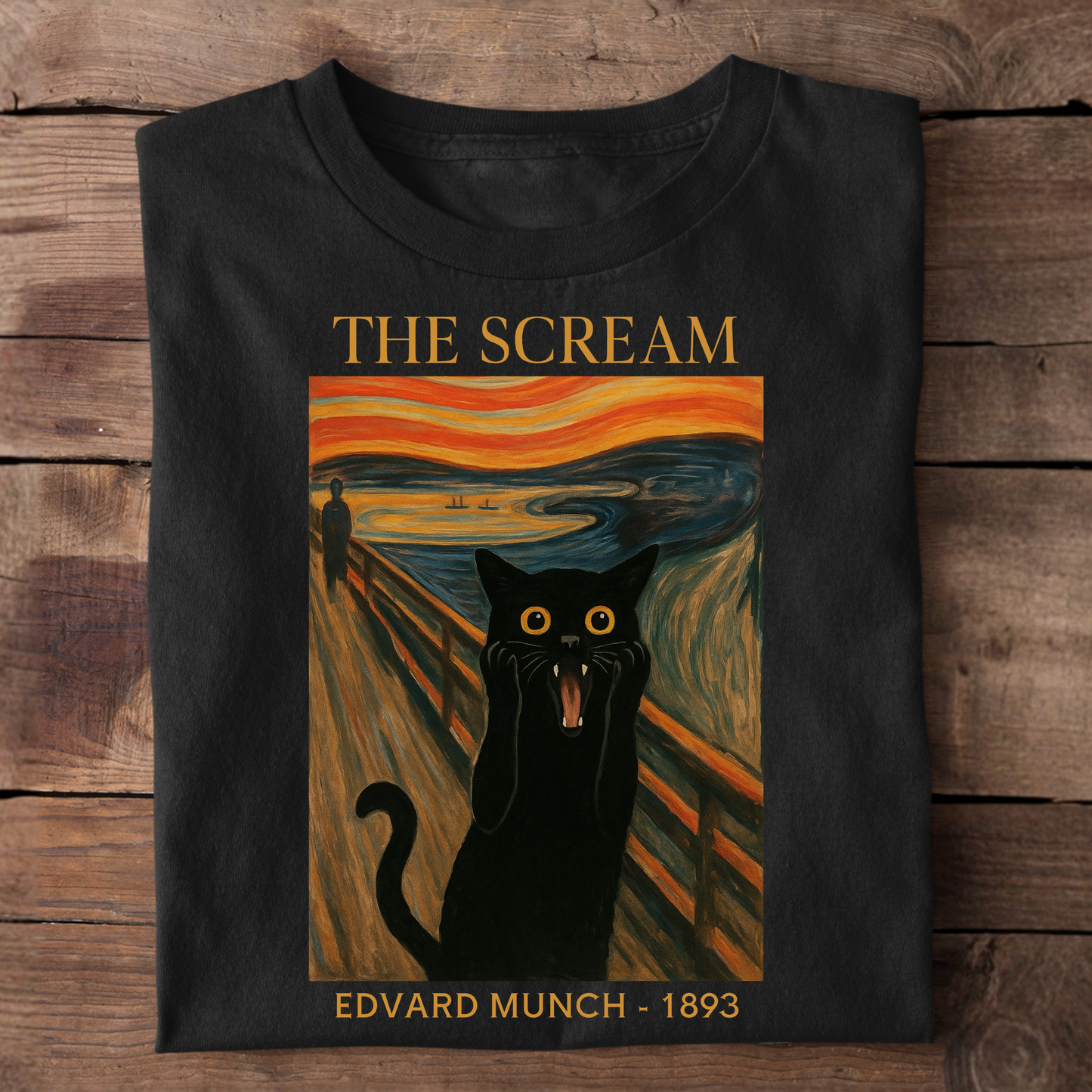 The Scream Basic Shirt Unisex