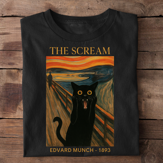 The Scream Basic Shirt Unisex