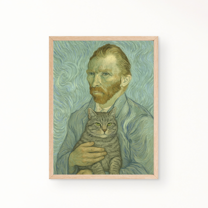 Van Gogh Self-Portrait Poster 3:4 - Ungerahmt