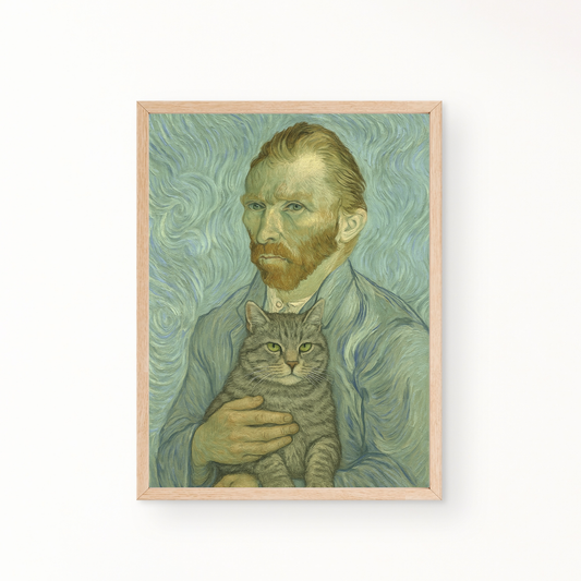 Van Gogh Self-Portrait Poster 3:4 - Ungerahmt