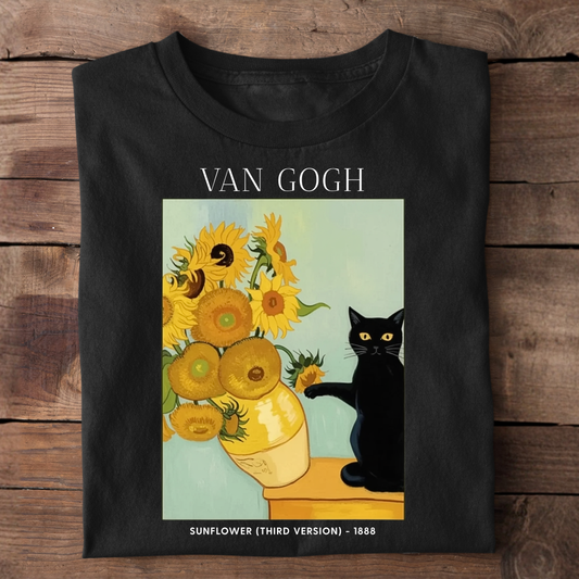 Van Gogh Sunflower Basic Shirt Unisex
