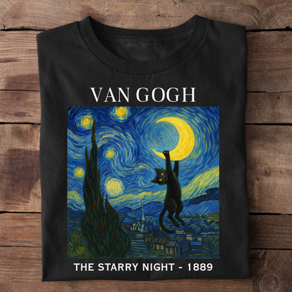 Van Gogh The Starry Night Basic Shirt Unisex