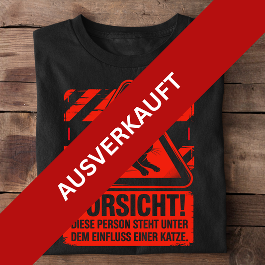 Unter dem Einfluss einer Katze - unisex basic T-Shirt
