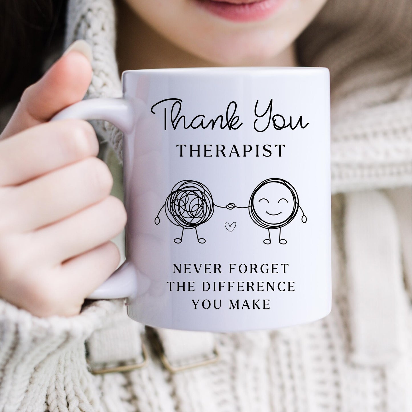 Danke an Therapeut*in Tasse