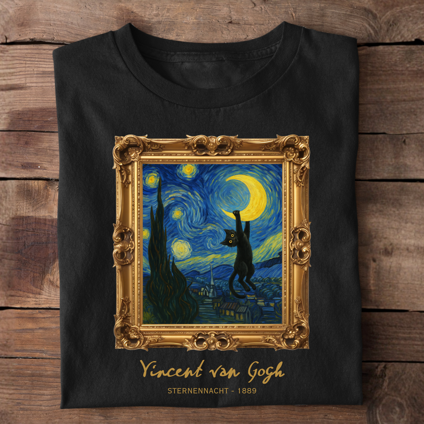 Sternennacht Van Gogh Premium T-Shirt