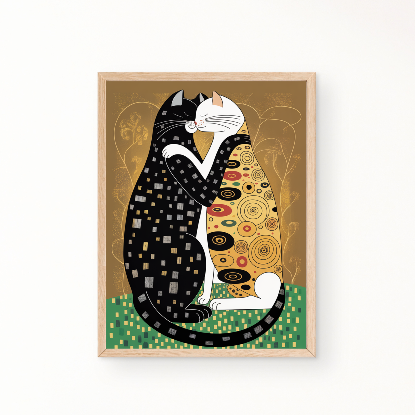 Der Kuss Gustav Klimt Poster 3:4 - Ungerahmt