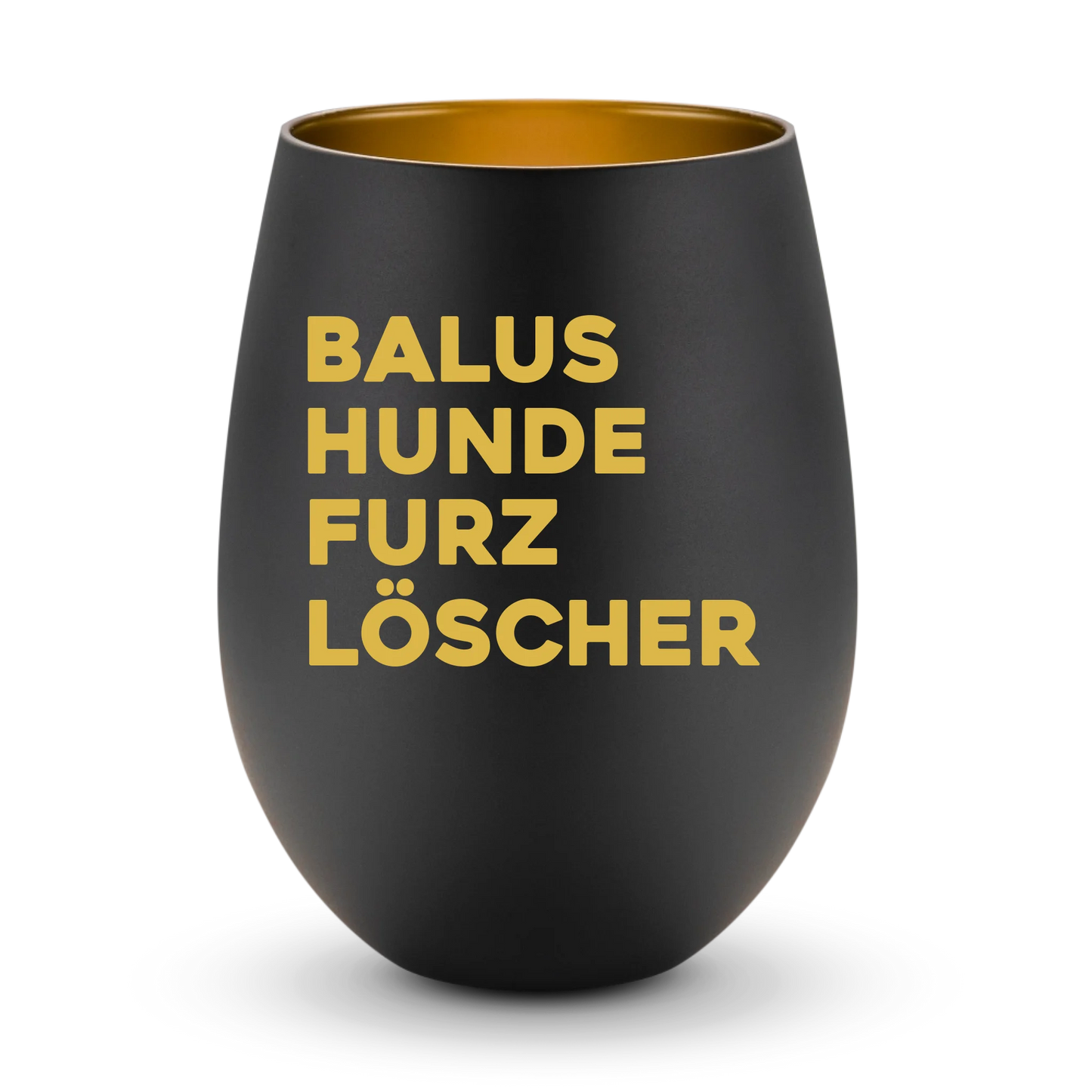 Hundefurzlöscher mit Haustier Name-Windlicht