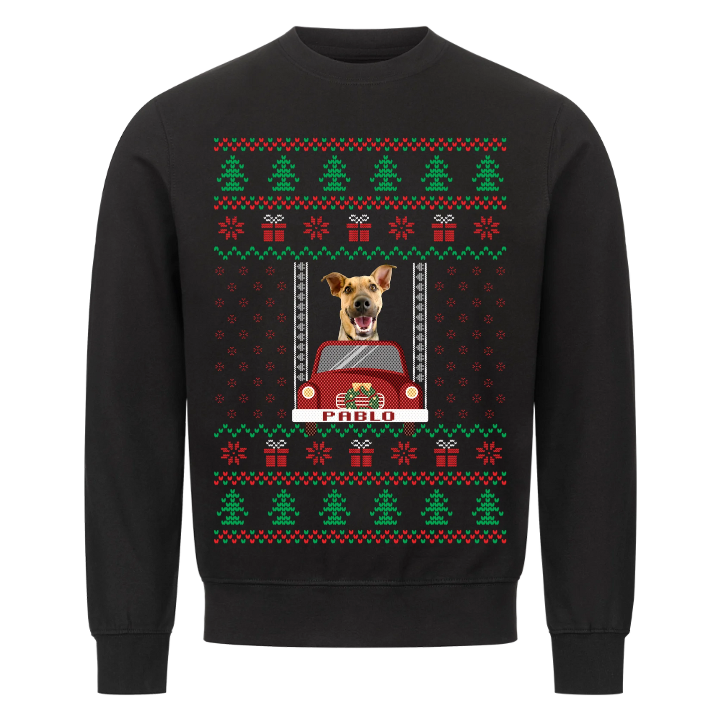 Personalisierter Weihnachtpullover