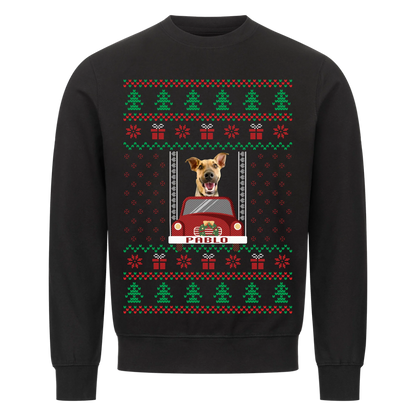 Personalisierter Weihnachtpullover