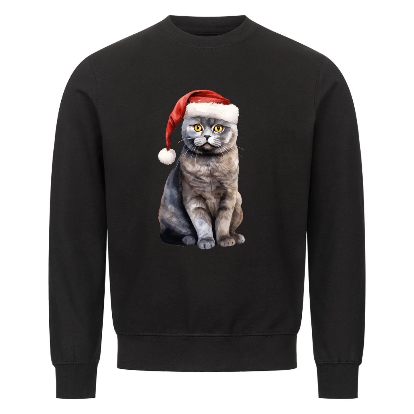Personalized Christmas cat sweater
