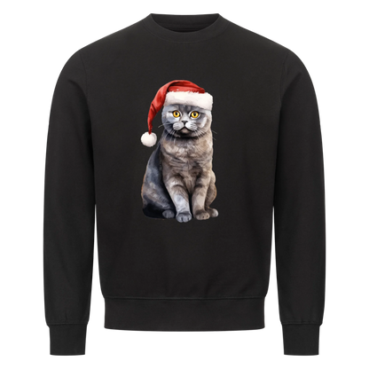 Personalized Christmas cat sweater