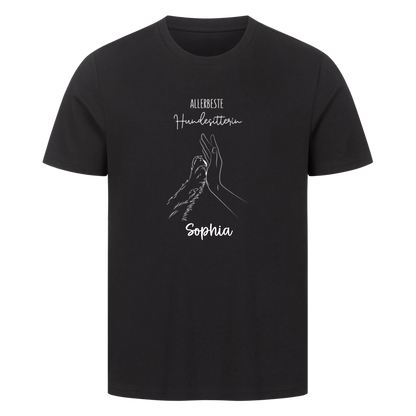 Personalisiertes Hundesitterin Shirt mit Name-Premium T-Shirt
