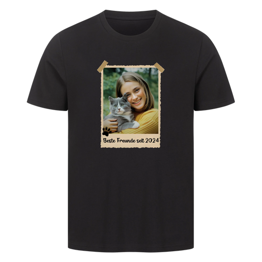 Polaroid Bild mit personalisiertes Foto und Jahr - Premium T-Shirt