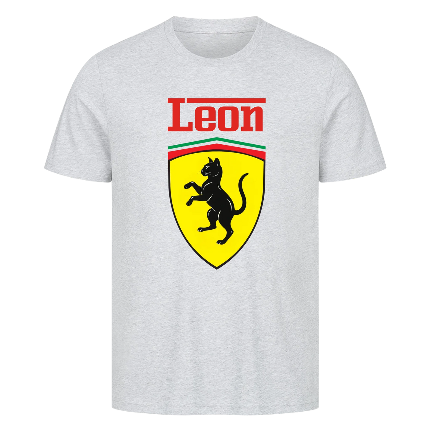 Personalisiertes Logo mit Katze - Premium Unisex T-Shirt