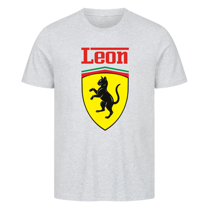 Personalisiertes Logo mit Katze - Premium Unisex T-Shirt