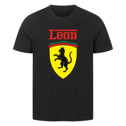 Personalisiertes Logo mit Katze - Premium Unisex T-Shirt