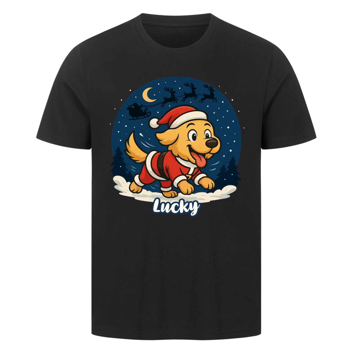 Personalisierter Weihnachtshund