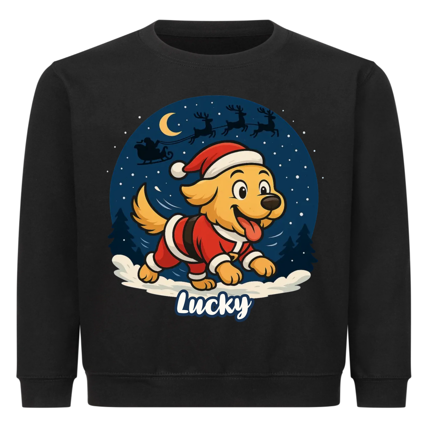 Personalisierter Weihnachtshund