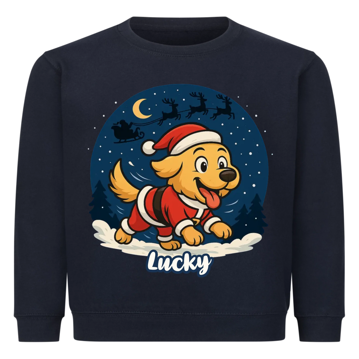 Personalisierter Weihnachtshund