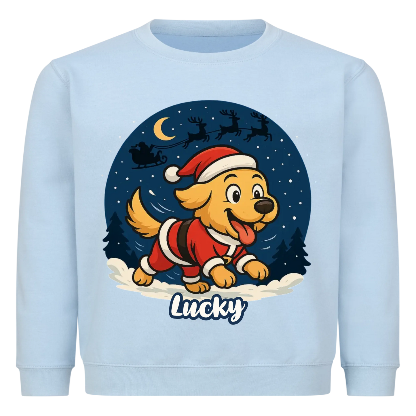 Personalized Christmas dog