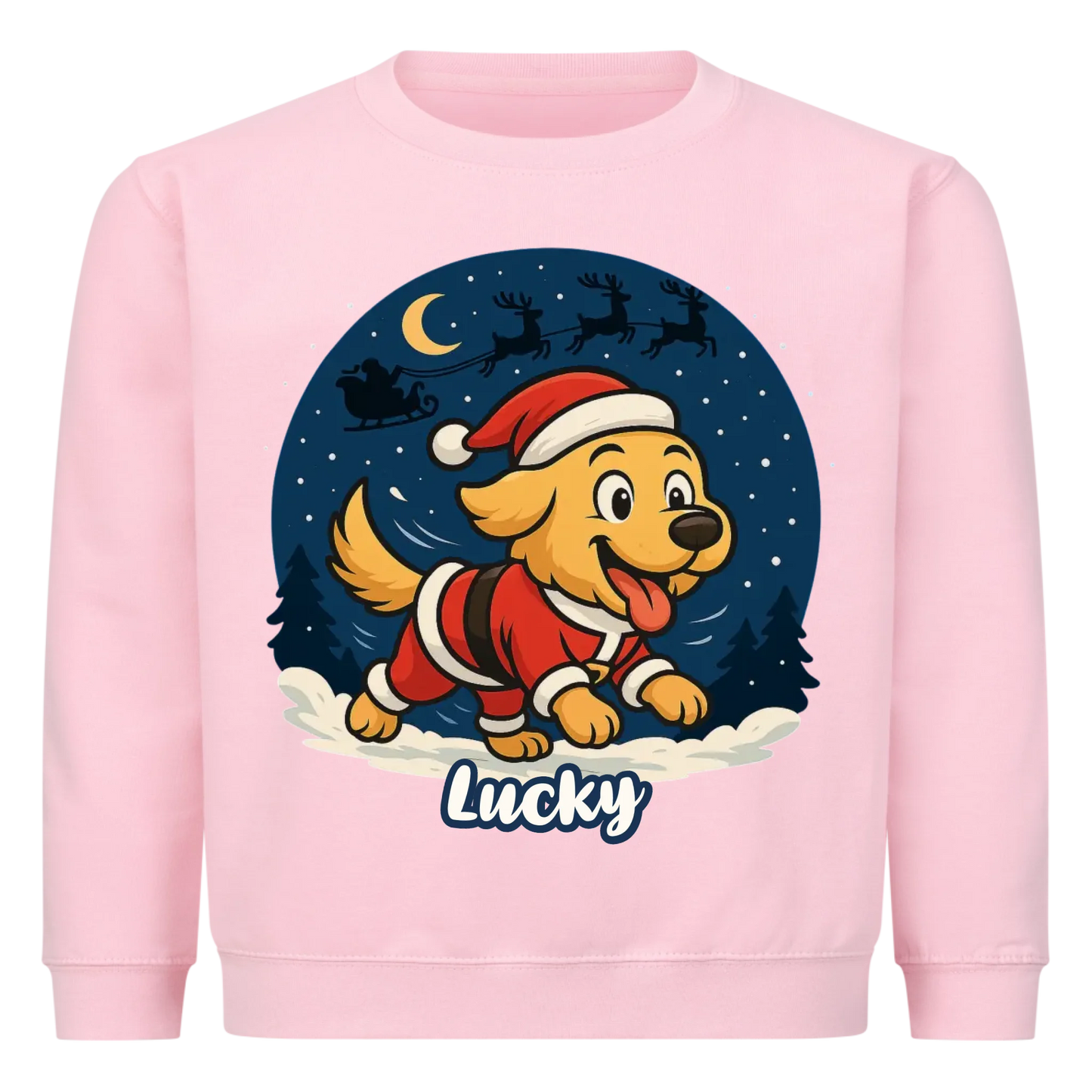 Personalisierter Weihnachtshund