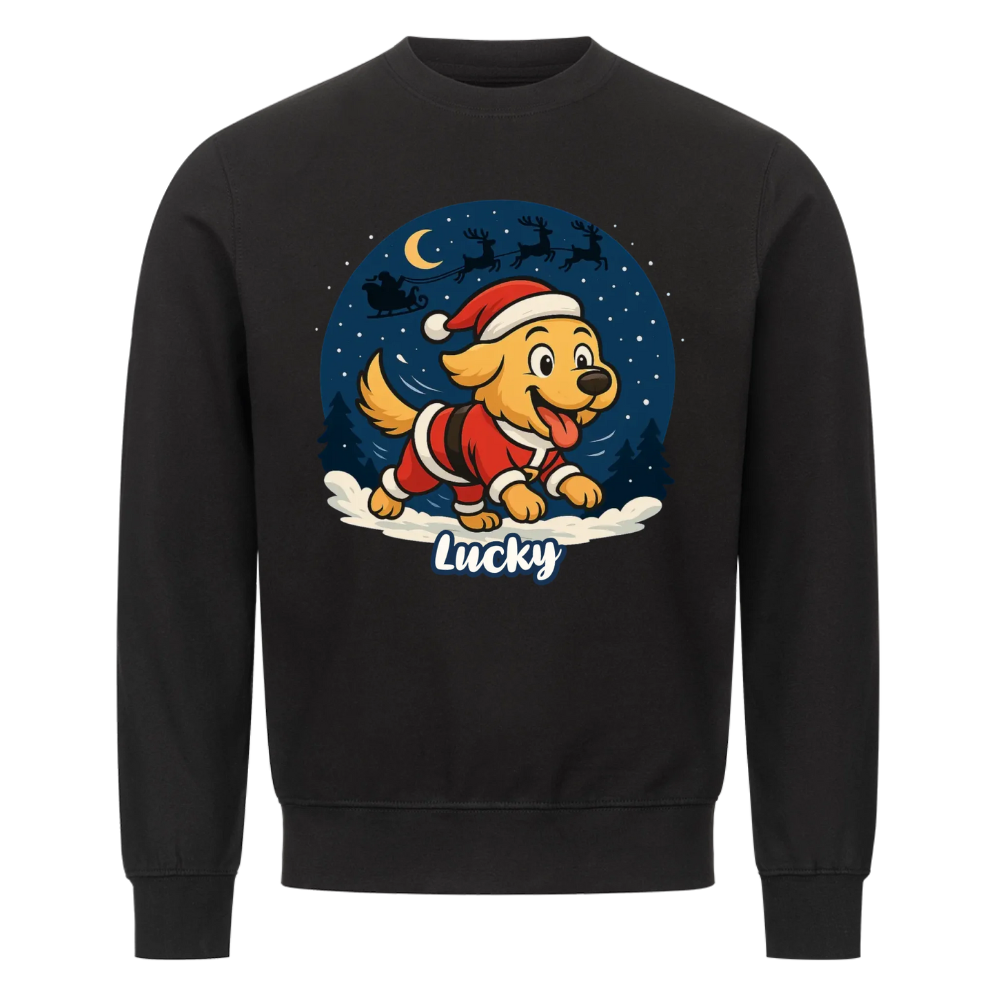 Personalisierter Weihnachtshund