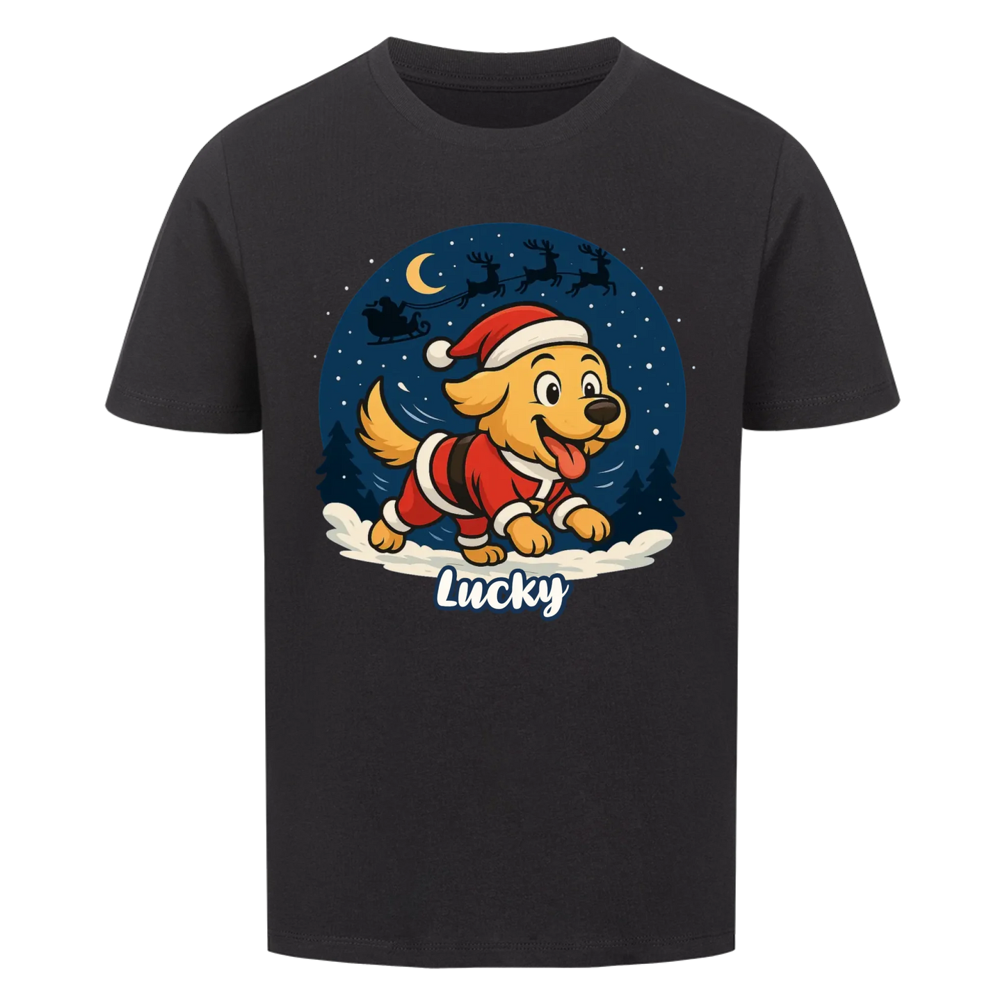 Personalisierter Weihnachtshund