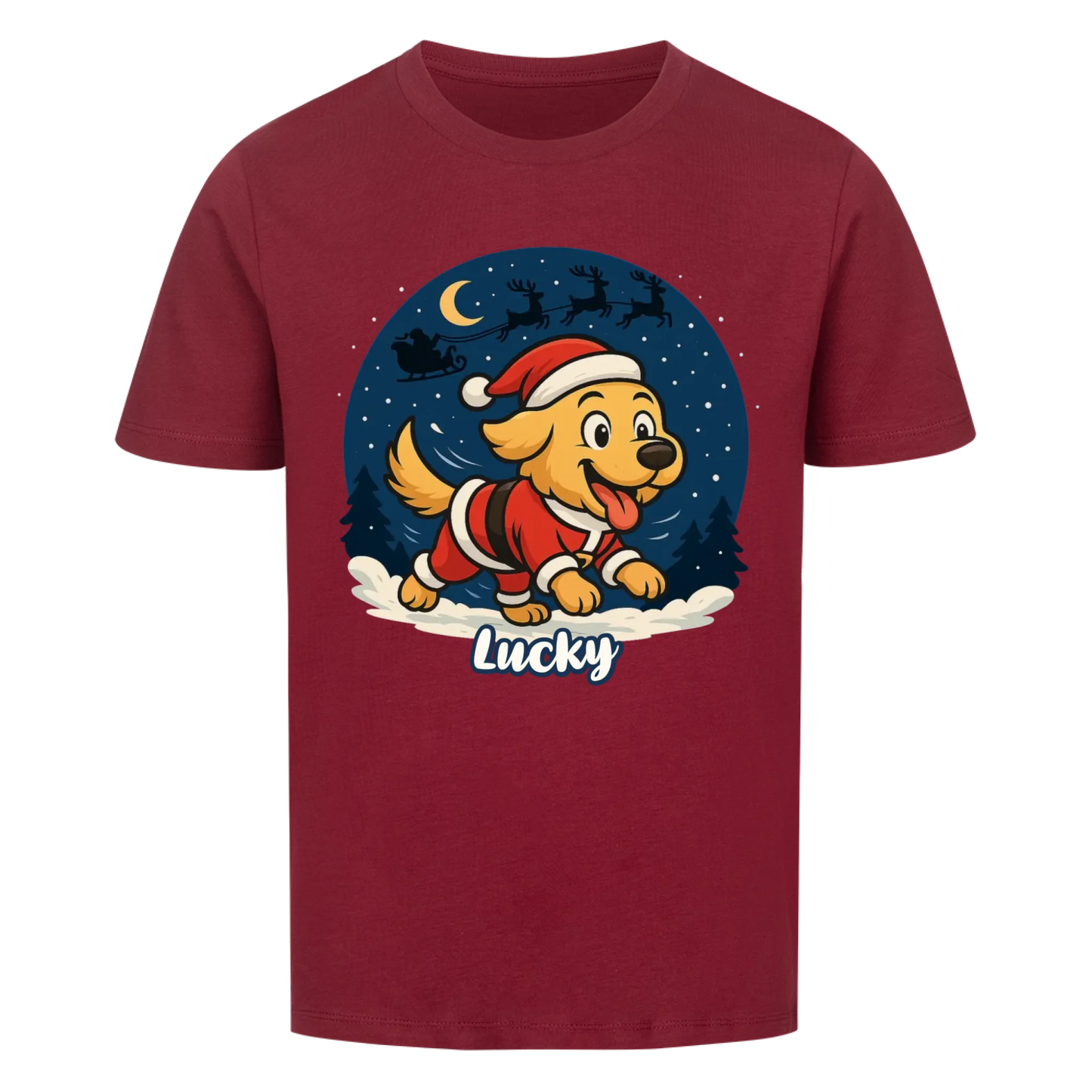 Personalisierter Weihnachtshund