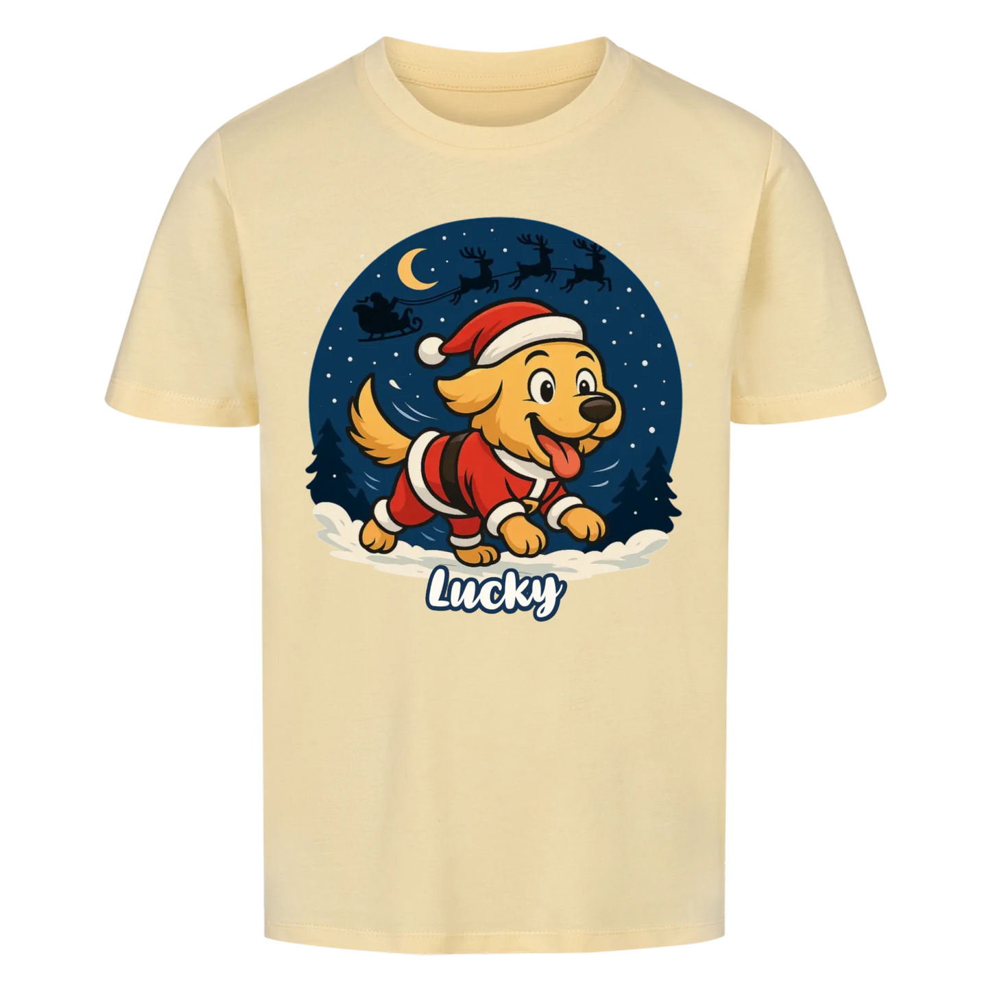 Personalisierter Weihnachtshund