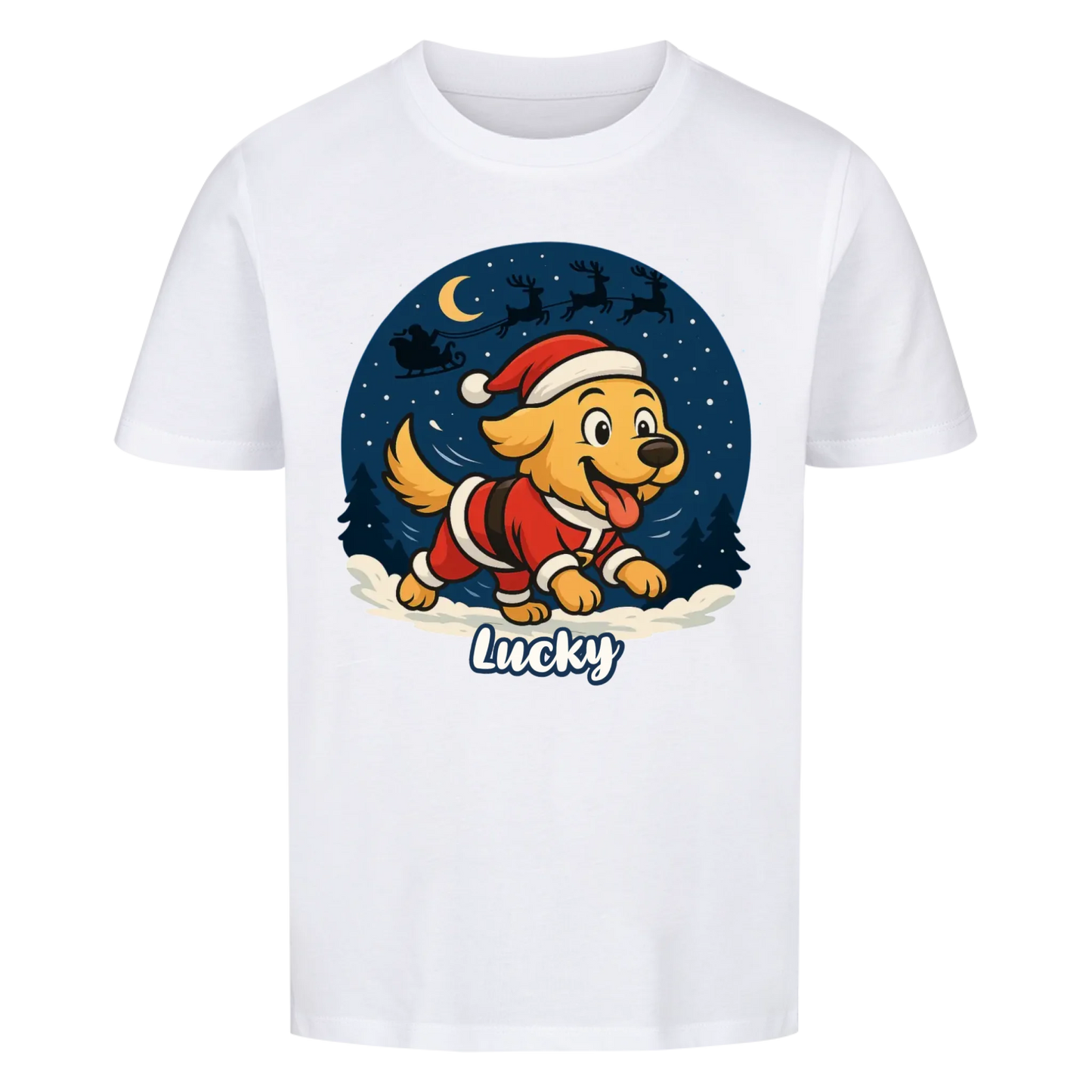 Personalisierter Weihnachtshund