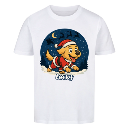 Personalisierter Weihnachtshund