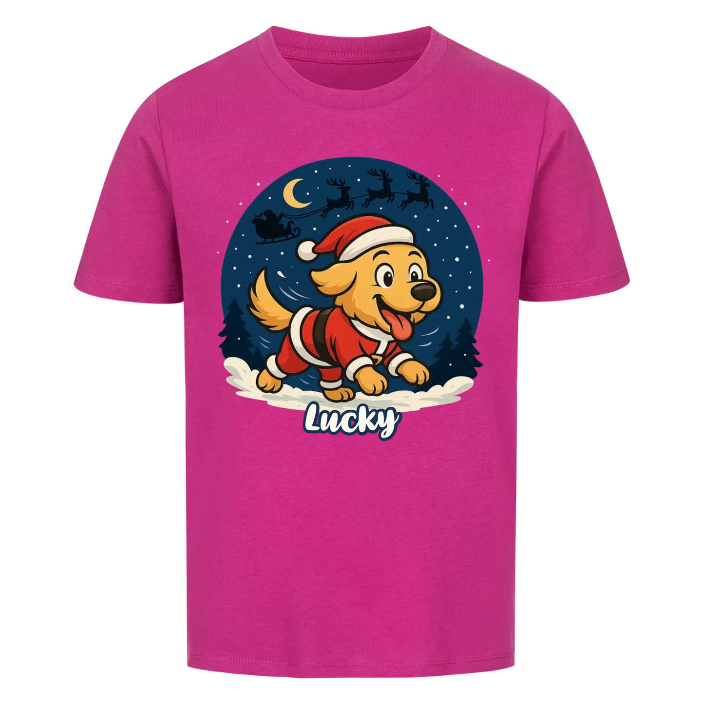 Personalisierter Weihnachtshund