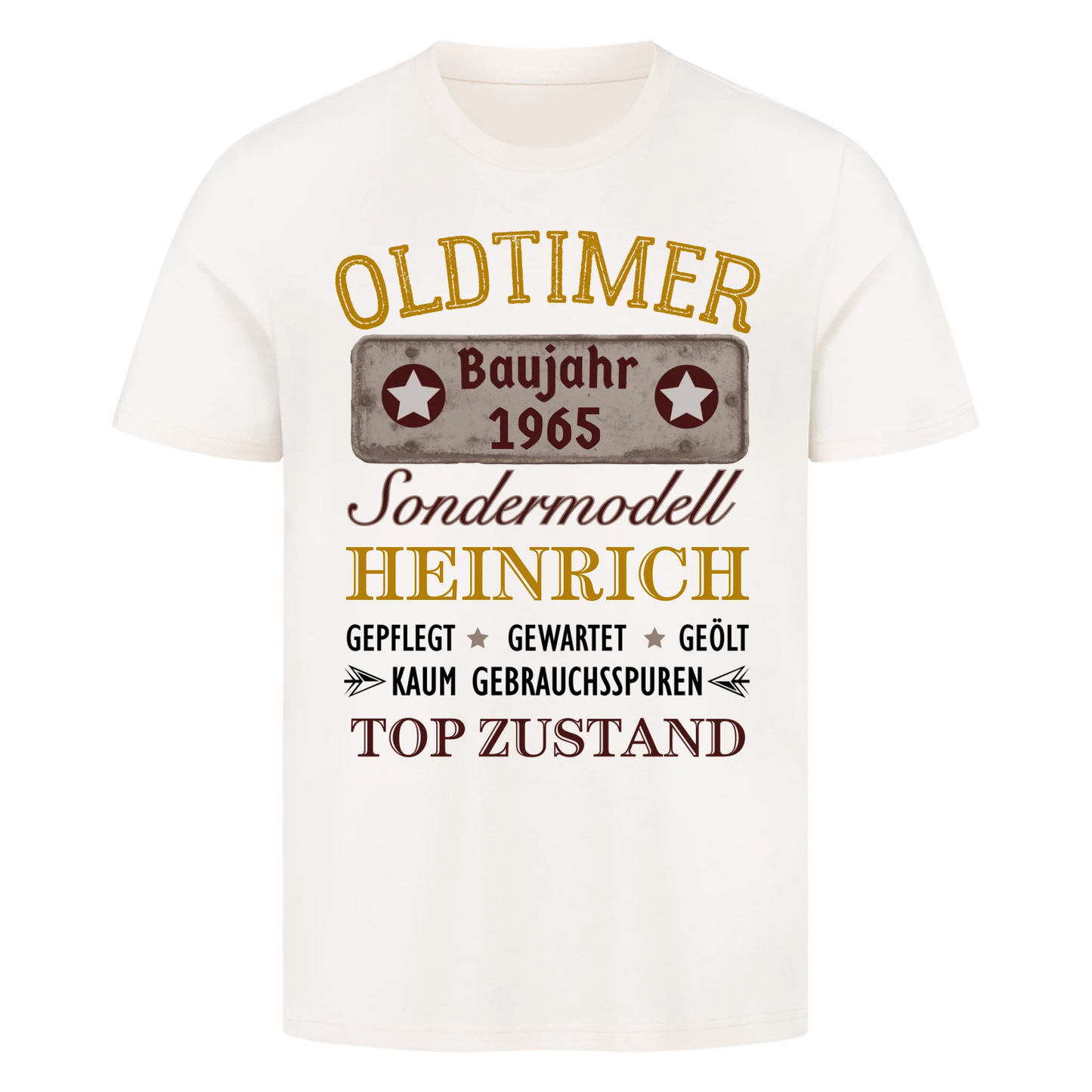 Oldtimer Sondermodell (Personalisierbar), Lustiges Geschenk für Rentner
