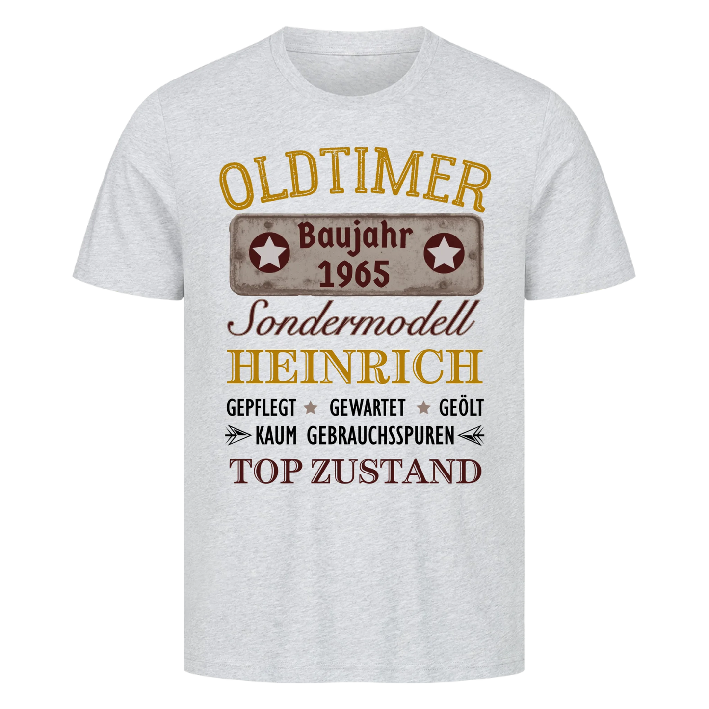 Oldtimer Sondermodell (Personalisierbar), Lustiges Geschenk für Rentner