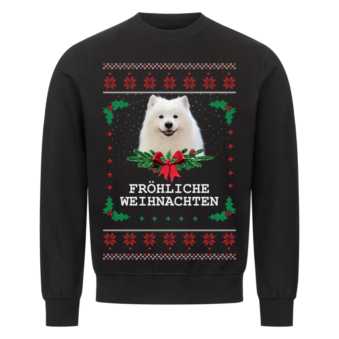 "Ugly Christmas Sweater" with pet photo