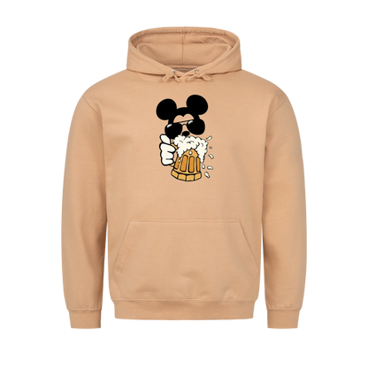 Mouse with Beer - Hoodie