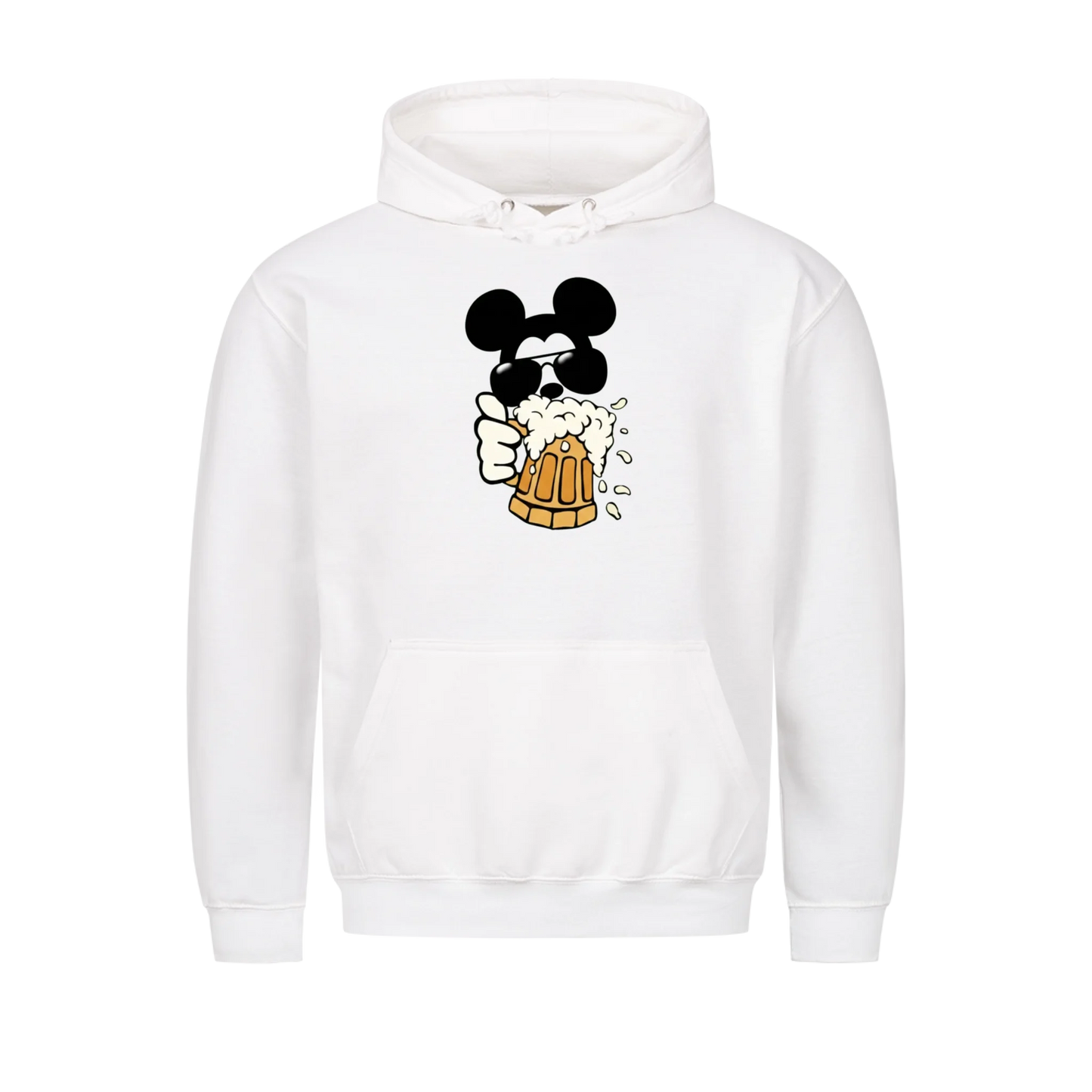 Mouse with Beer - Hoodie