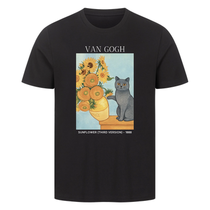 Van Gogh Sunflower personalisiertes T-Shirt