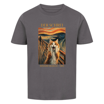 Der Schrei Organic Shirt Kids Personalisiert