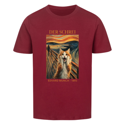 Der Schrei Organic Shirt Kids Personalisiert