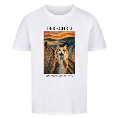 Der Schrei Organic Shirt Kids Personalisiert