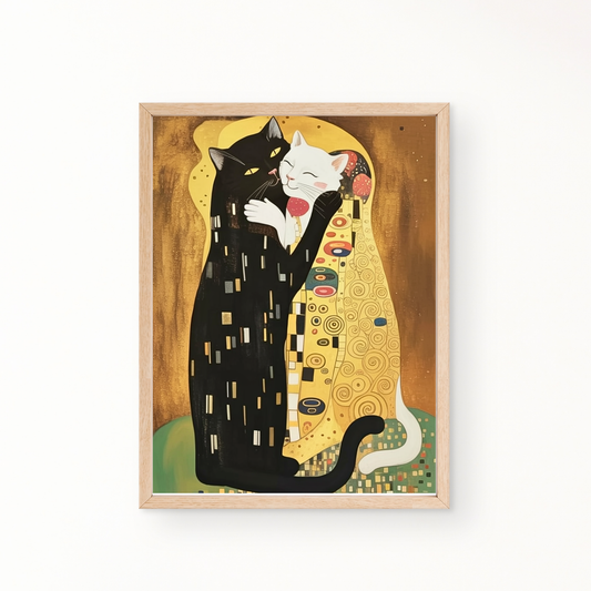 Der Kuss Gustav Klimt Poster 3:4 - Ungerahmt